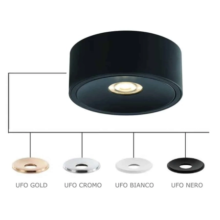 Oprawa sufitowa Neo Nero Slim KG / Ufo Nero OR83668 - Open Design Highlights